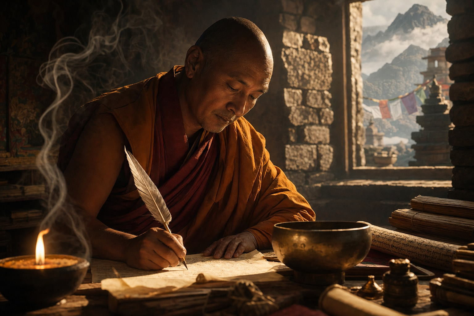 The Dream-Guided Monk